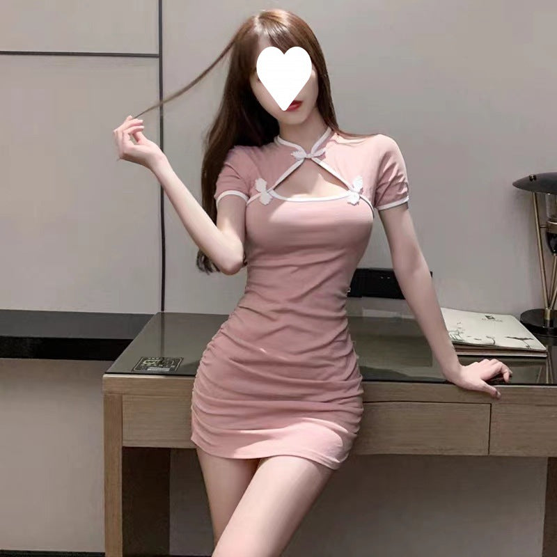 Fashion Temperament Vintage Tight Dresses