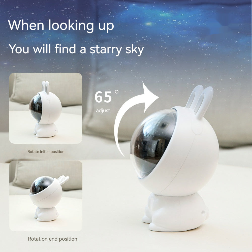 Creative Rabbit Star Light Projector Lamp