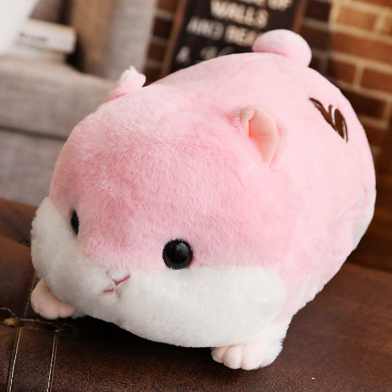 Cute Fluffy Hamster Pillow/hand warmer