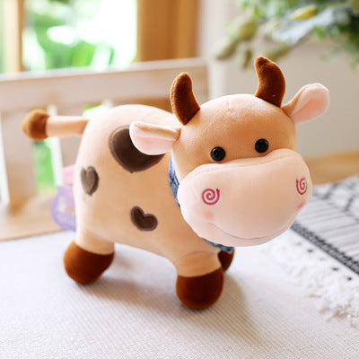 Cute Little Cow Plush Toy Pillow