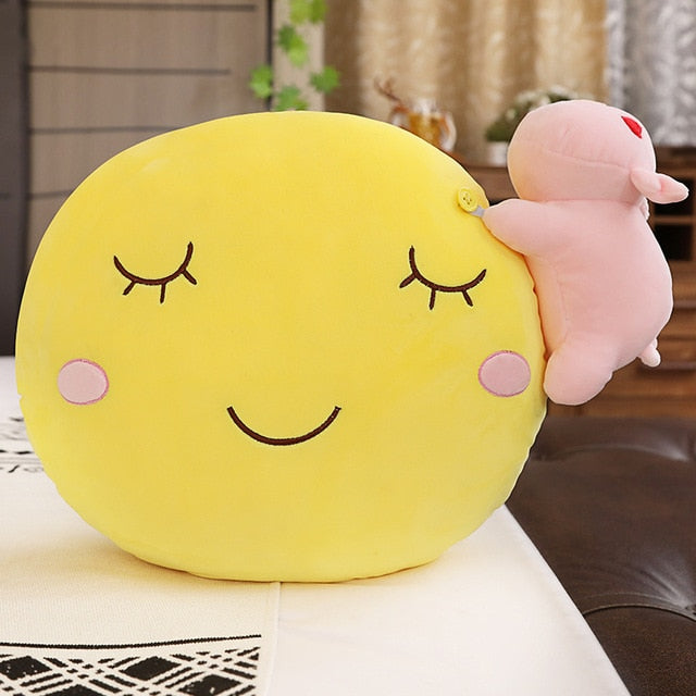 Moon Star Pillow Super Cute Plush Toy