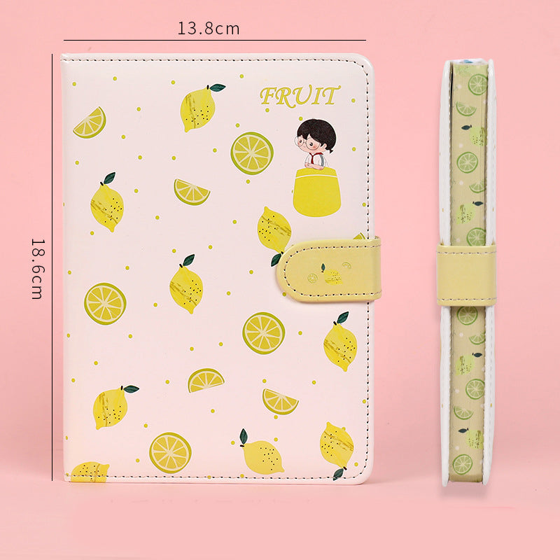 Kawaii notebook/daily planner with magnetic buckle