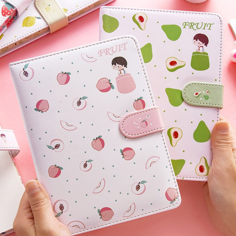 Kawaii notebook/daily planner with magnetic buckle