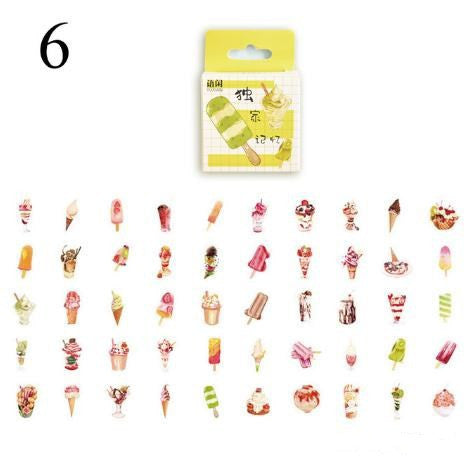 Cute Plant Stationery Stickers Kawaii Drink Stickers