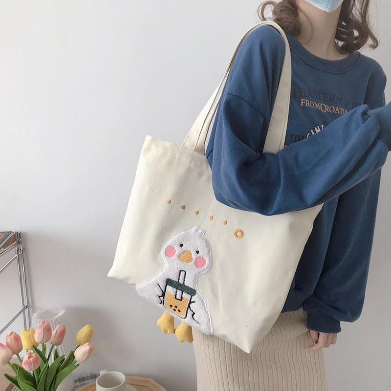 New Soft Cute Duckling Bag Shoulder Bag