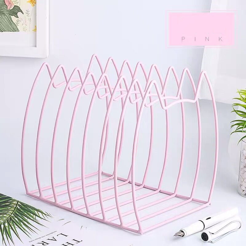 Kawaii Cat Metal Bookshelf