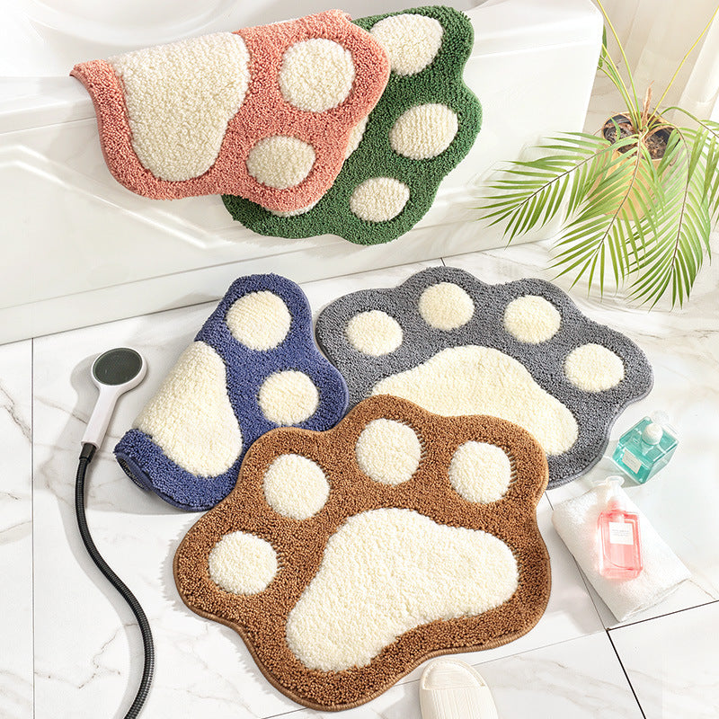 Anti-Slip Carpet Cute Bathroom Foot Mat