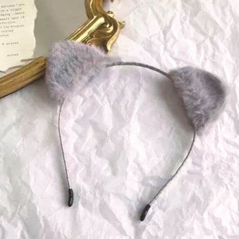 Furry Cat Ears Headband