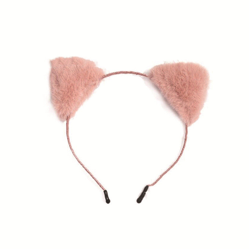 Furry Cat Ears Headband