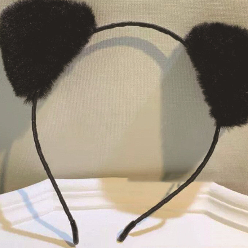 Furry Cat Ears Headband