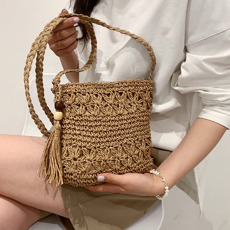 Handmade Woven Summer Crossbody Bags