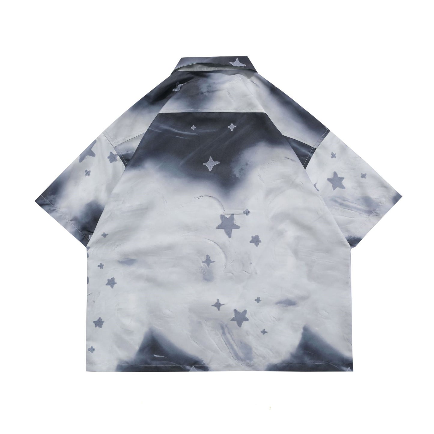 Spring And Summer Hong Kong Style Millennium Y2K Starry Sky T-shirt