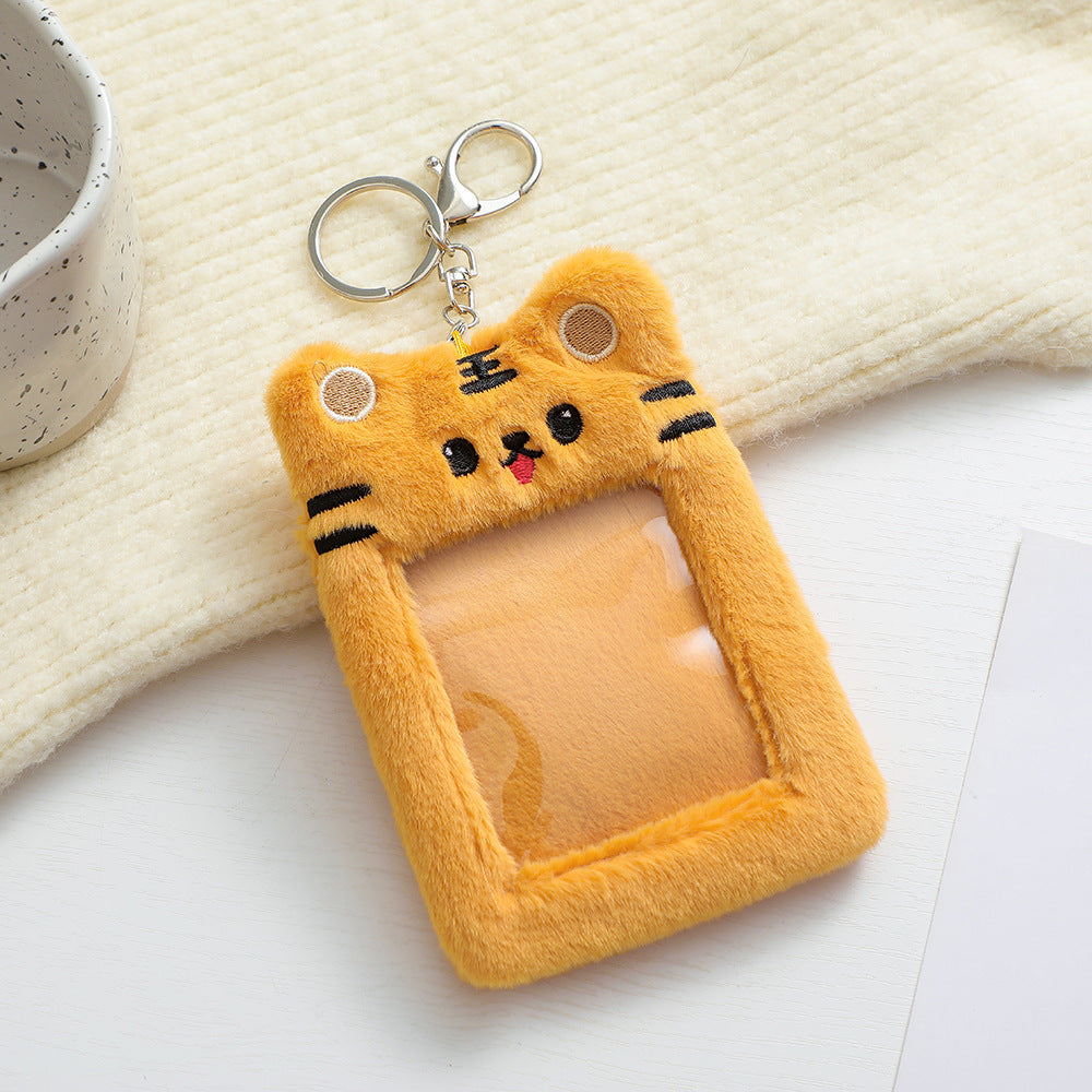 Cartoon Puppy Cute Plush Card Sleeve