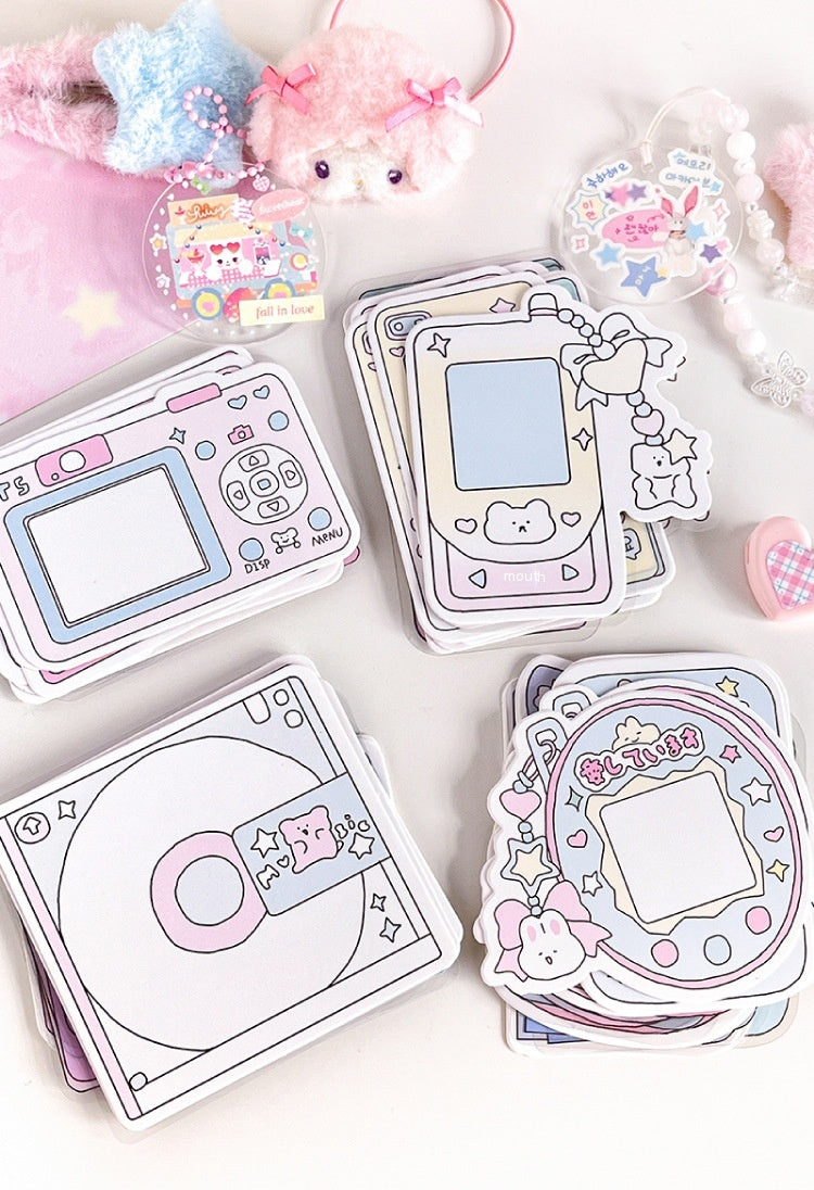 Cute Cartoon Card Stickers Bag