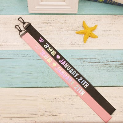 Kpop Lanyard Keychain/Phone Strap