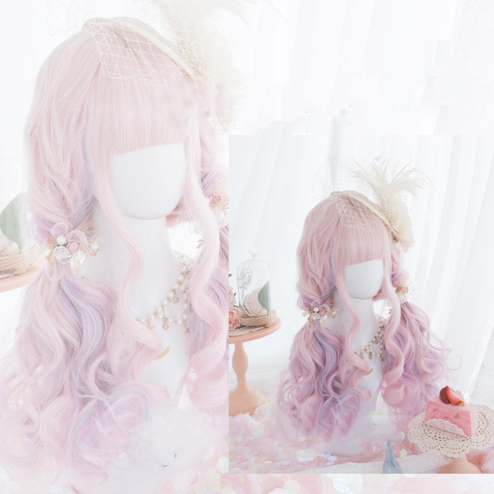 Harajuku Cute Wig Long Curly Hair