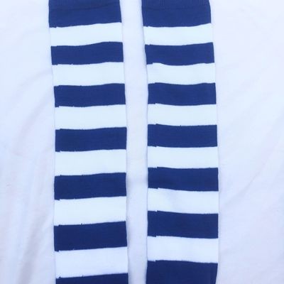 New Hot Girl Stripe Socks Streetwear Thin Leg Y2K Harajuku Lolita