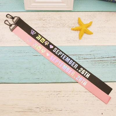 Kpop Lanyard Keychain/Phone Strap