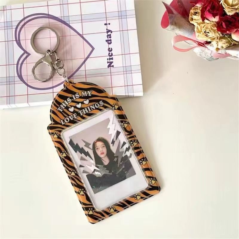 MINKYS Kpop Photocards Card Holder With Chain Protector Idol Photo Sleeves