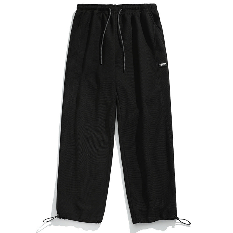 Loose Straight Drawstring Lounge Pants