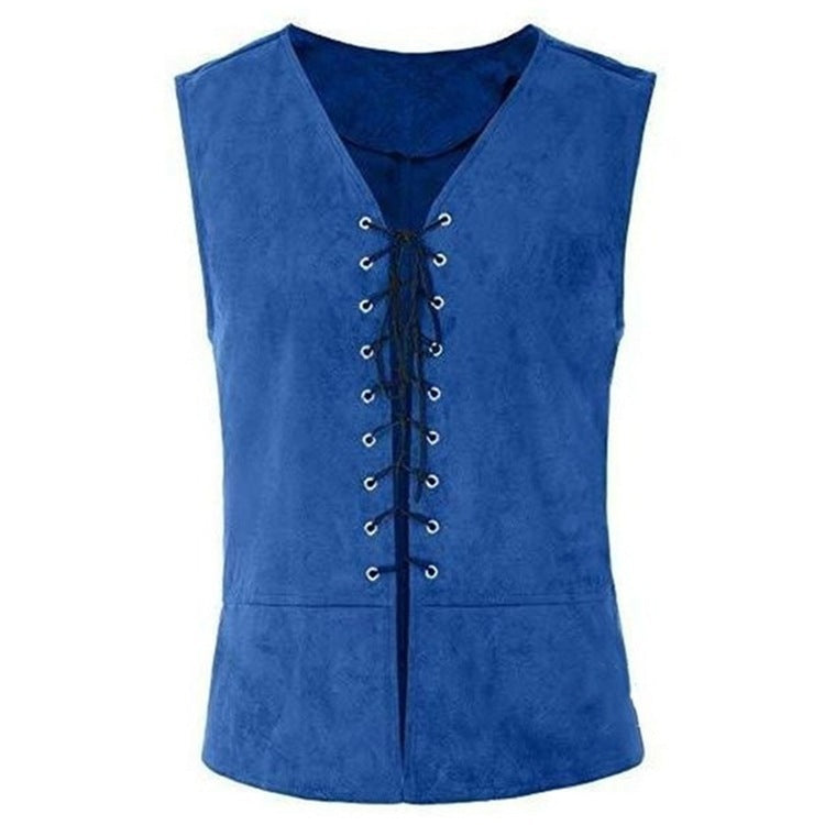 V-Neck Eye Tie Vest