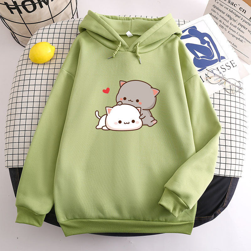 Cute Kawaii cat loose sweater