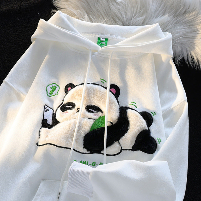 Cute Panda Hooded Sweater