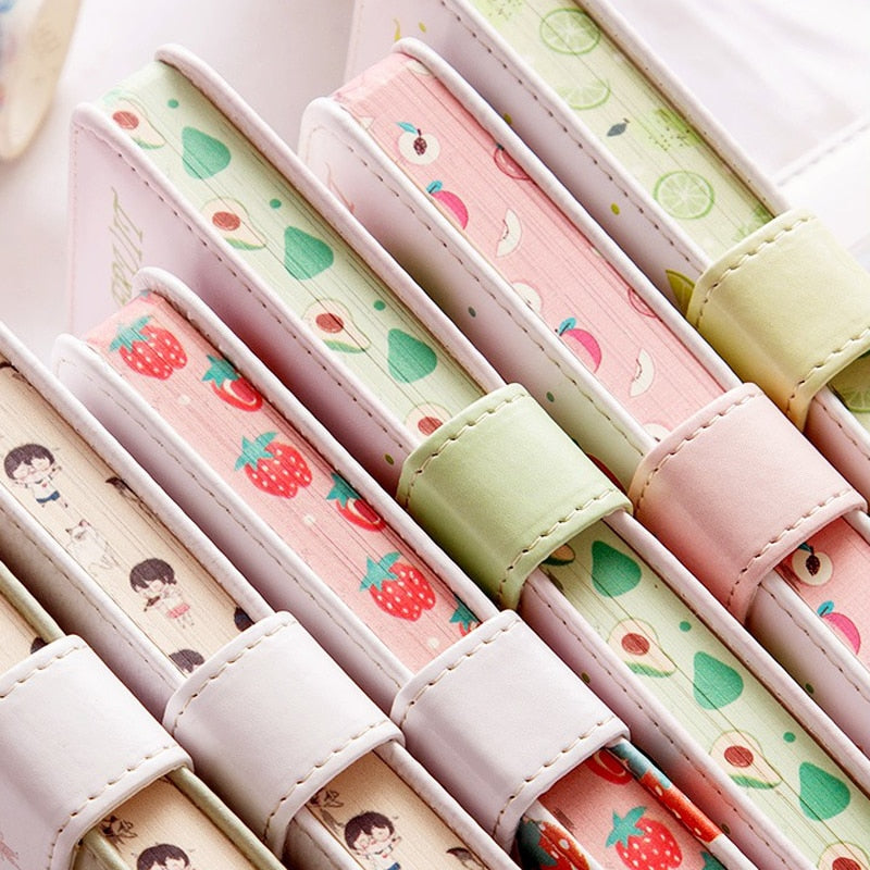 Kawaii notebook/daily planner with magnetic buckle