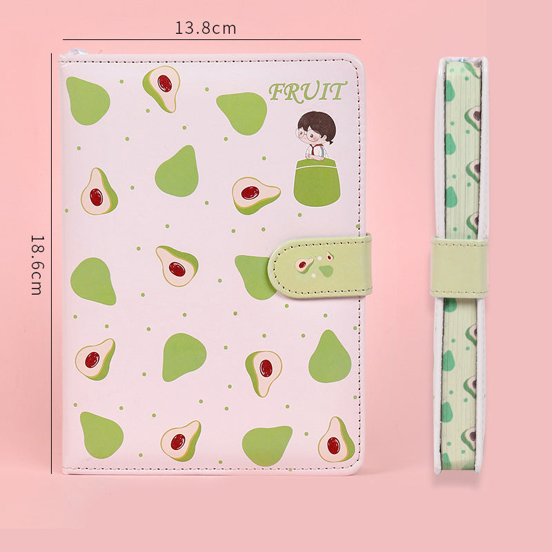 Kawaii notebook/daily planner with magnetic buckle