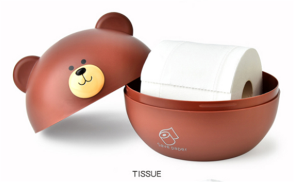 Cute Bear Tissue Box