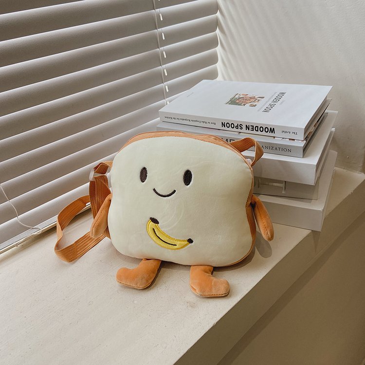 Toast Plush Shoulder Bag