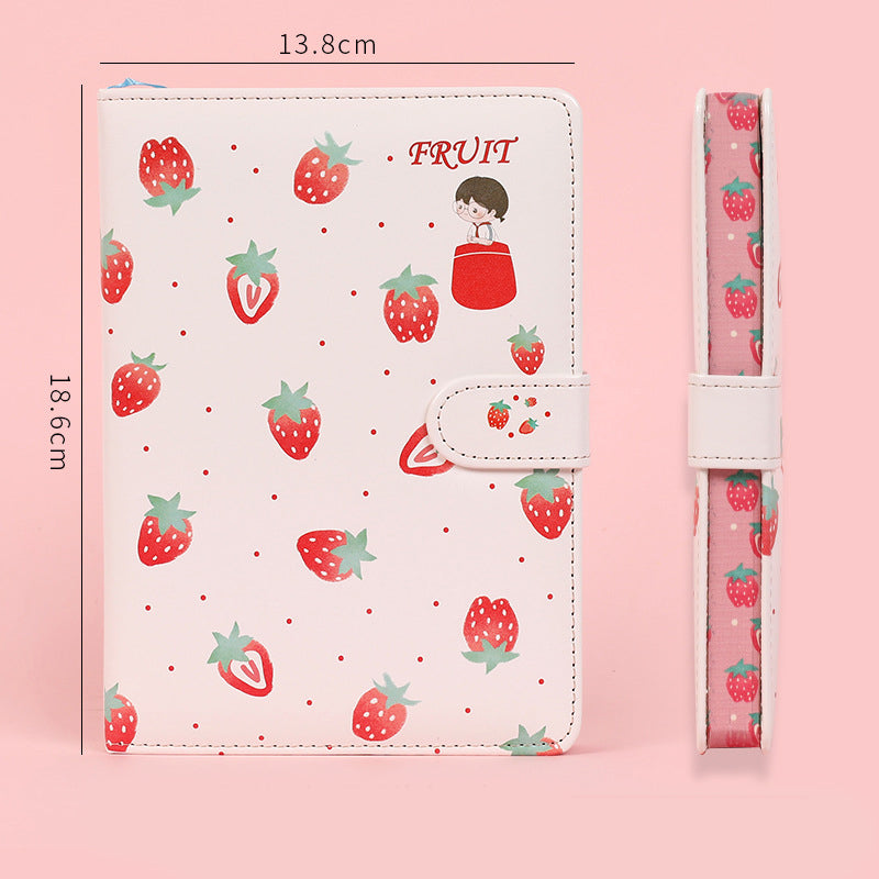 Kawaii notebook/daily planner with magnetic buckle