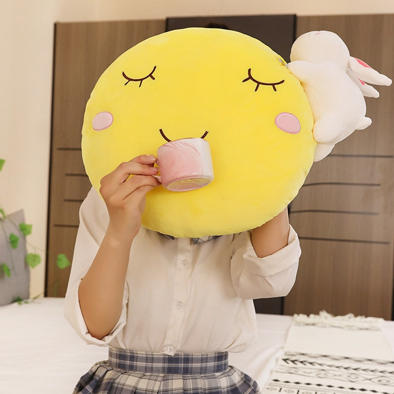 Moon Star Pillow Super Cute Plush Toy