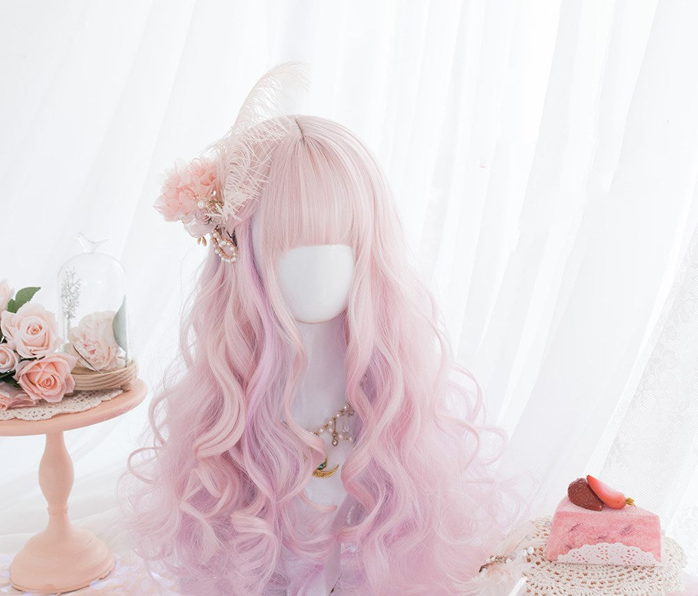 Harajuku Cute Wig Long Curly Hair