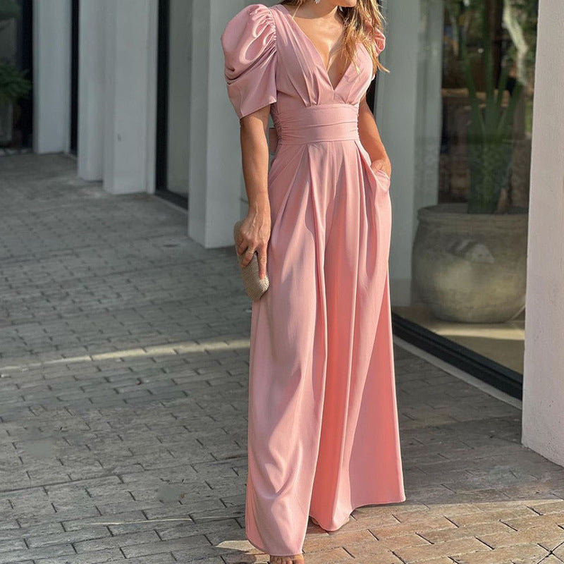 Elegant Wide Legs Jumpsuit