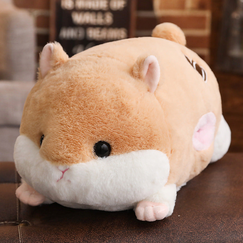 Cute Fluffy Hamster Pillow/hand warmer