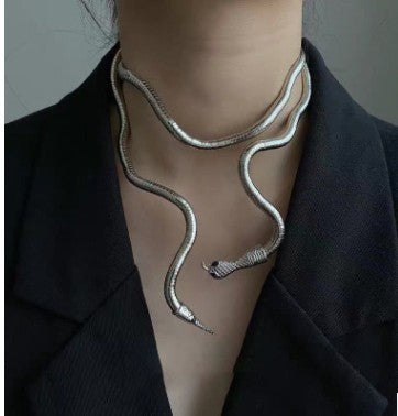 Snake Collar Alloy Necklace