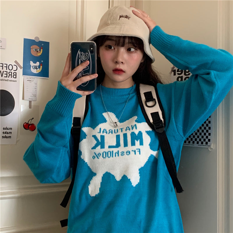 Japanese Retro Style Sweater