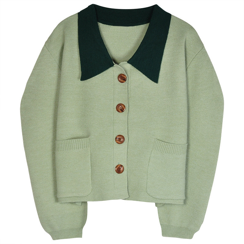 Soft  Long-sleeved Sweater Cardigan Jacket