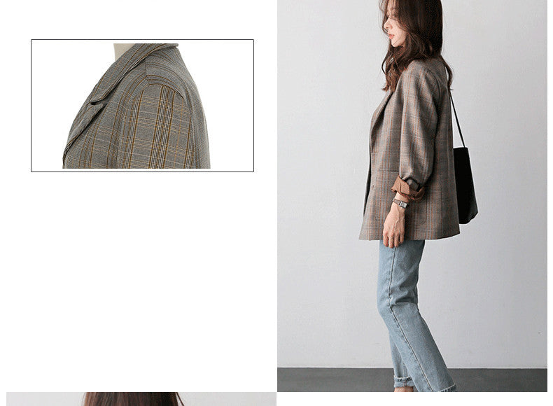 Retro Loose British Style Blazer