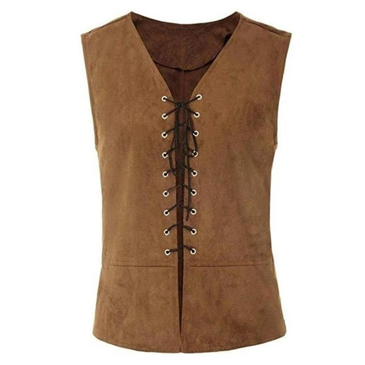 V-Neck Eye Tie Vest