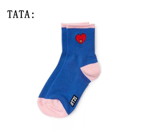 7 pcs BT21 cotton socks