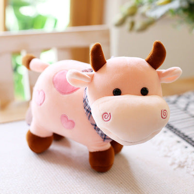 Cute Little Cow Plush Toy Pillow