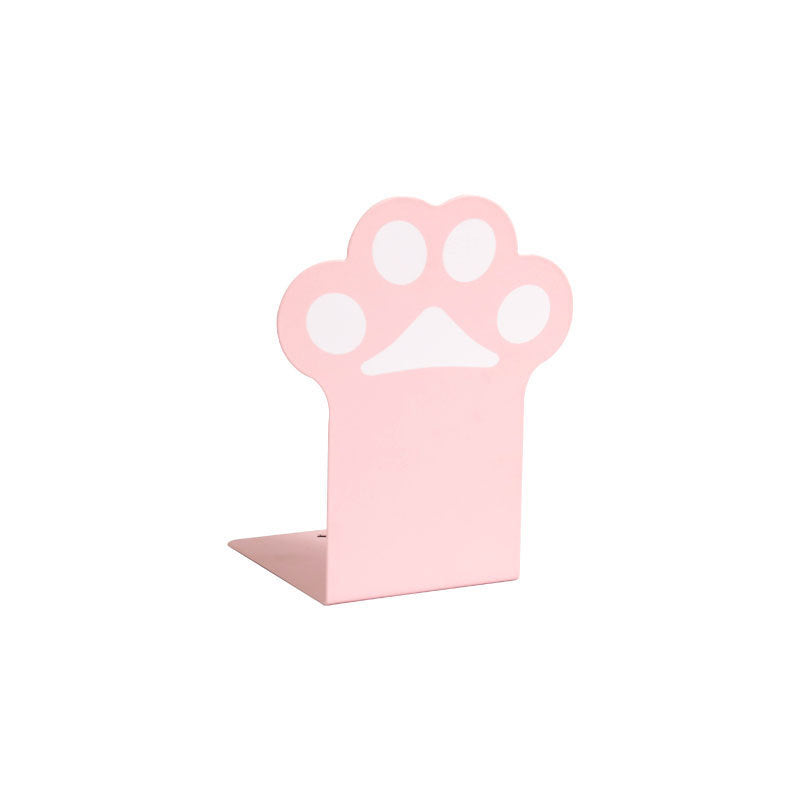 Cute Cat Paw Book Stand Bookshelf Desktop