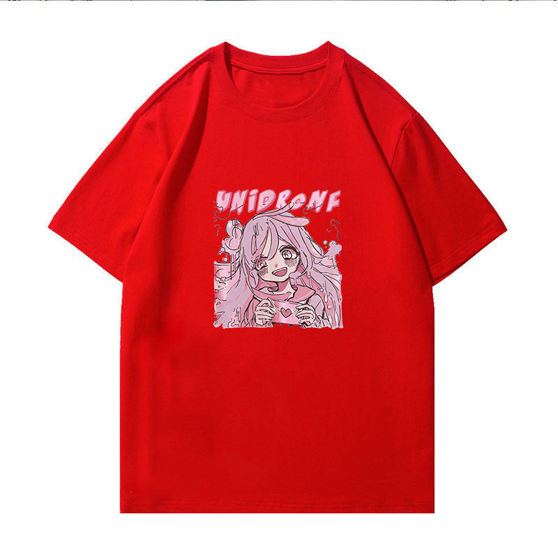 Loose cartoon Harajuku Kawaii t-shirt