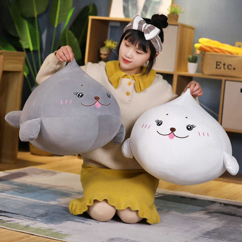 Cute Cotton Seal Pillow Plush doll