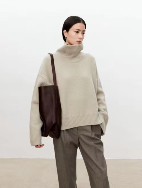 Turtleneck Cashmere Sweater