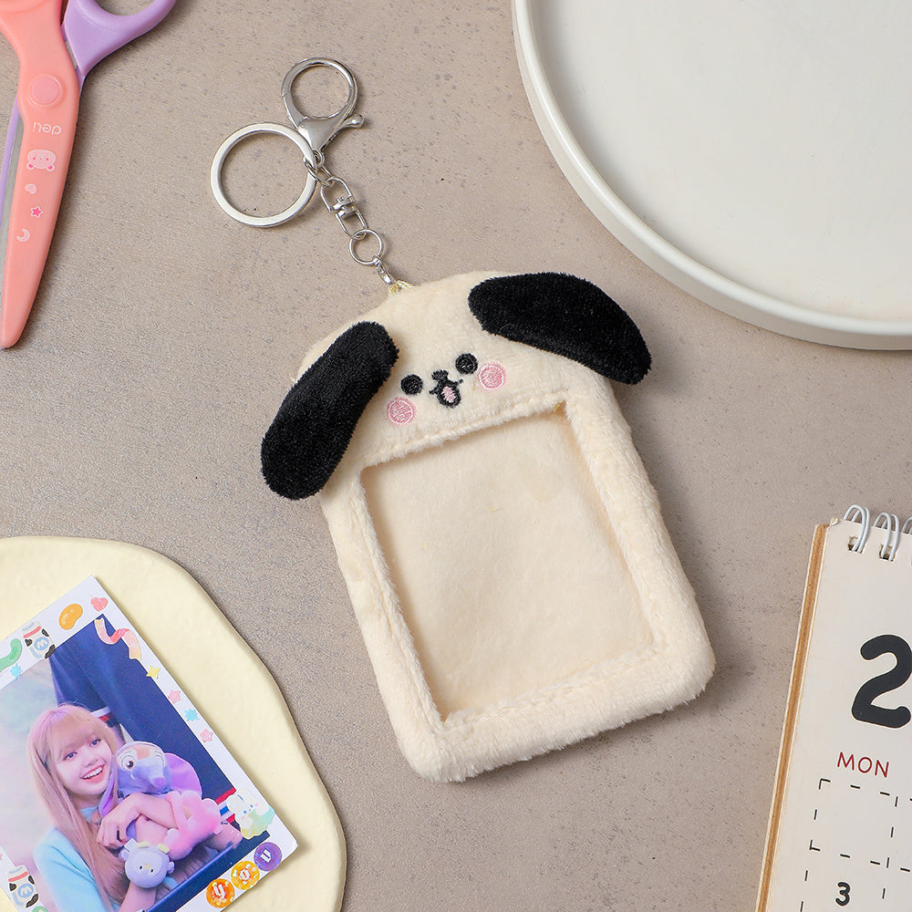 Cartoon Puppy Cute Plush Card Sleeve