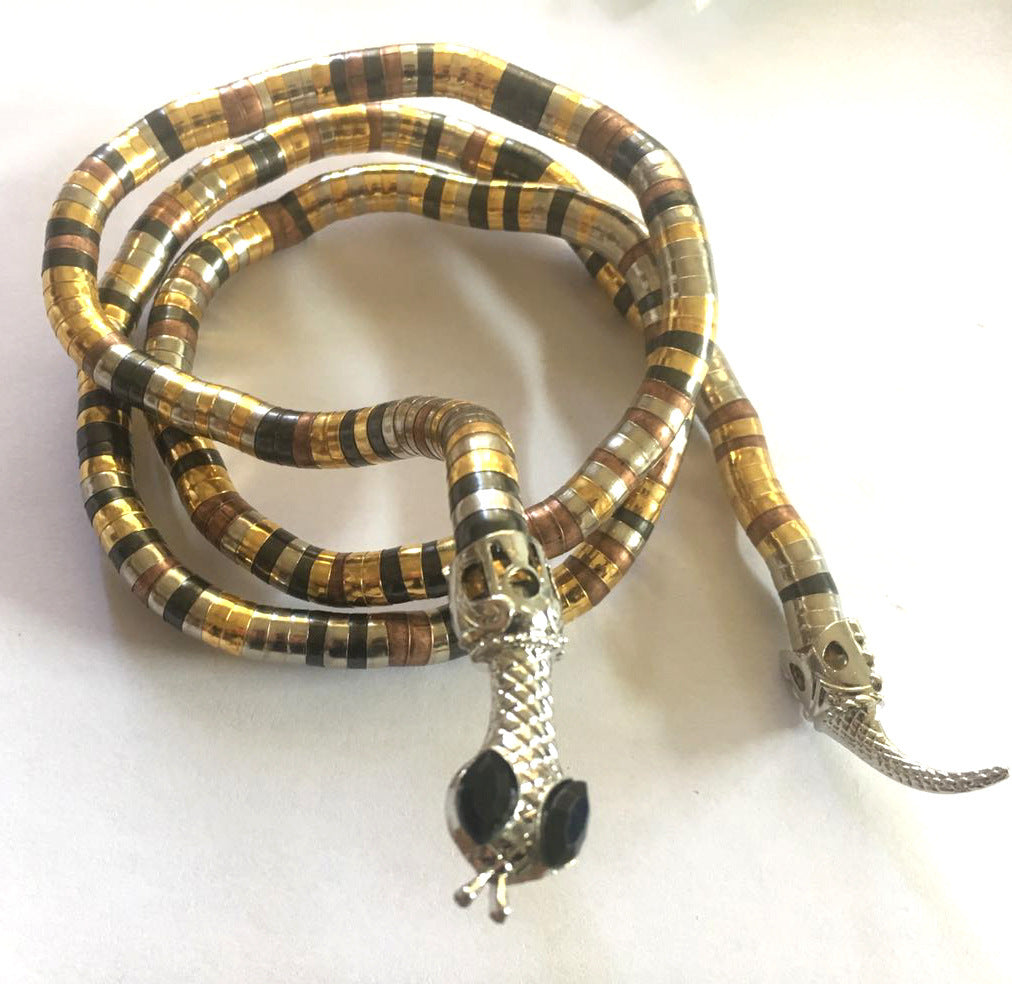 Snake Collar Alloy Necklace