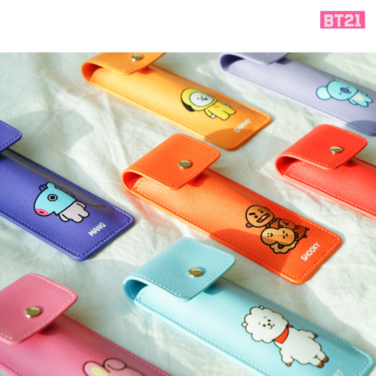 BT21 Pencil Case Pen Pouch Stationary Bag